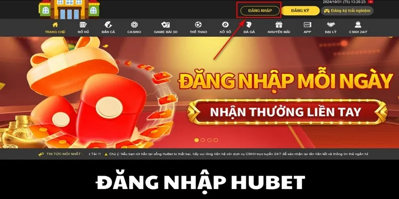 Hướng dẫn các bước khi quên mật khẩu Hubet